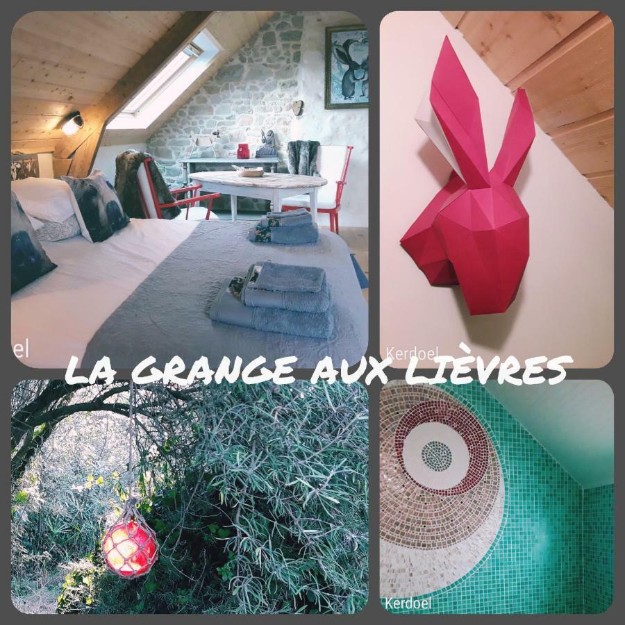 La Grange Aux Lievres, Gites Kerdoel Cléder Exterior foto